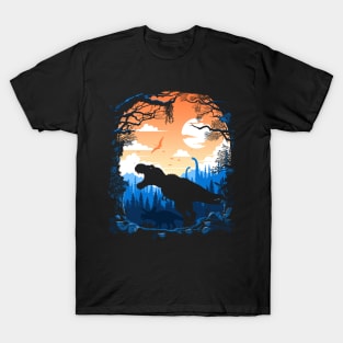 Prehistoric sunrise T-Shirt